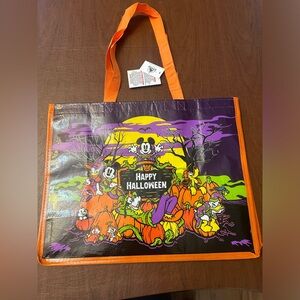 Mickey Mouse and Minnie MouseHalloween Tote Bag